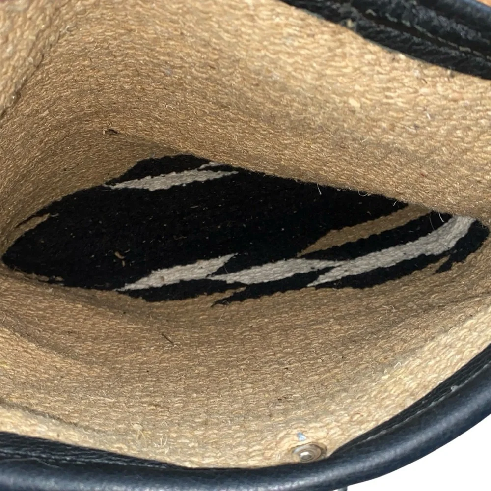 Twisted X Repurposed Shoulder Bag Rope Strap Southwestern Western Hemp Boot Flap